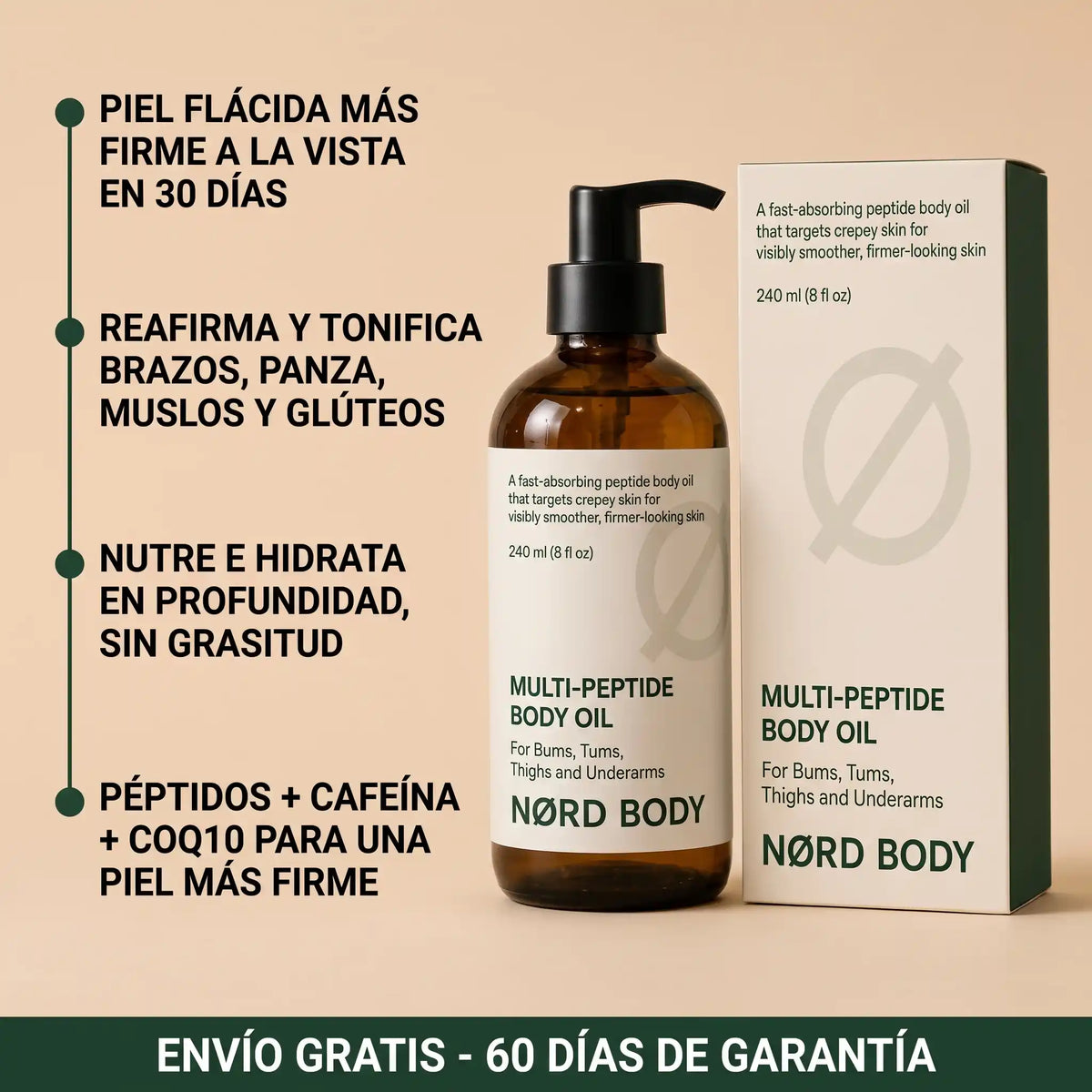 NØRD BODY - Aceite Corporal de Peptidos